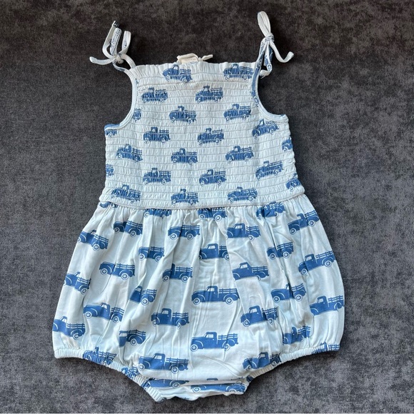 NWT Kate Quinn Smocked Tie Bubble Size 2T - Picture 3 of 4